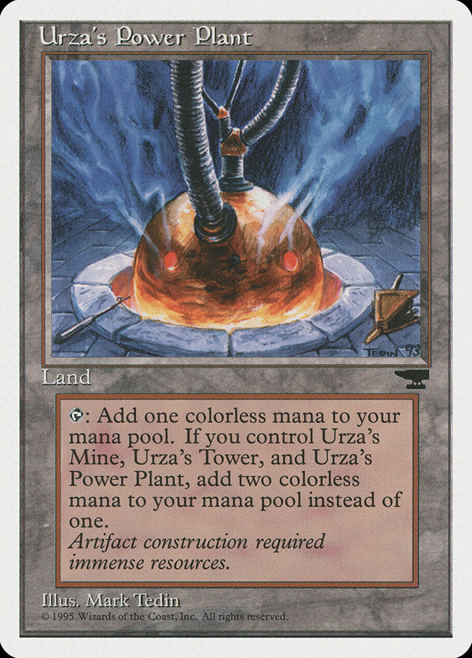 Urza's Power Plant (Heated Sphere) [Chronicles] - Magic: The Gathering - Card Brawlers | Quebec | Canada |