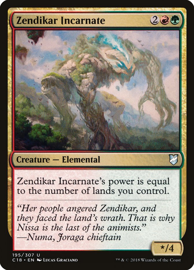 Zendikar Incarnate [Commander 2018] - Magic: The Gathering - Card Brawlers | Quebec | Canada |