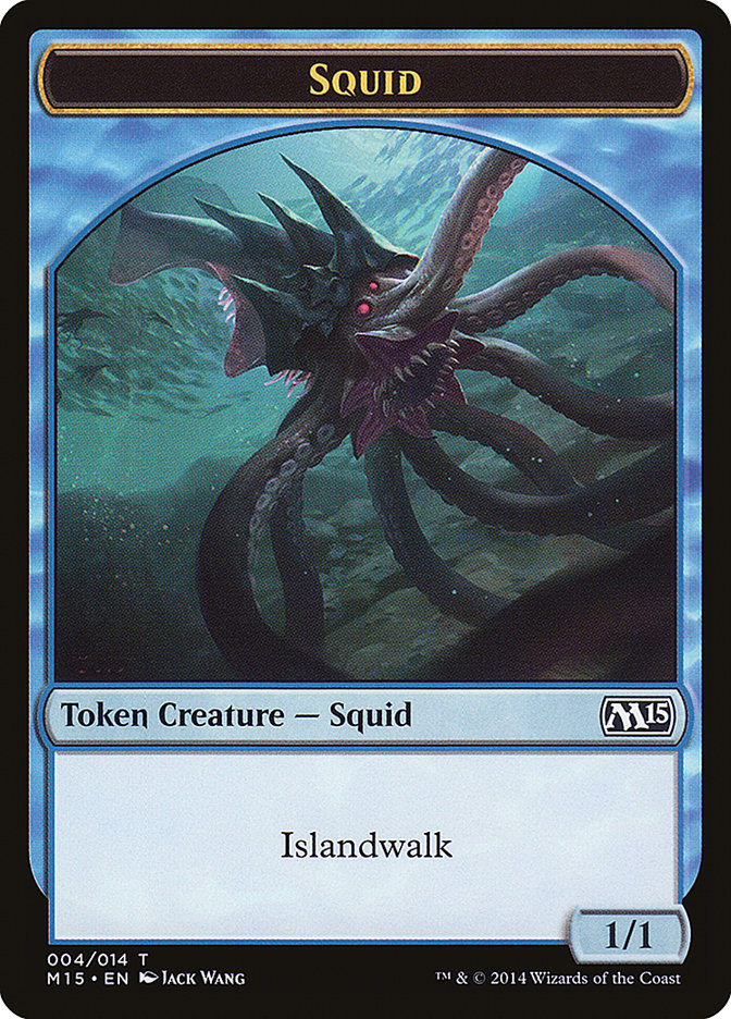Squid Token [Magic 2015 Tokens] - Magic: The Gathering - Card Brawlers | Quebec | Canada |