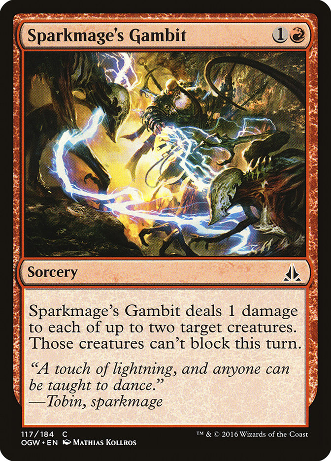 Sparkmage's Gambit [Oath of the Gatewatch] - Magic: The Gathering - Card Brawlers | Quebec | Canada |