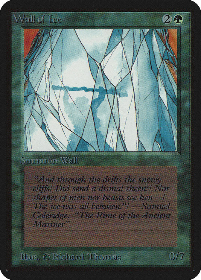 Wall of Ice [Alpha Edition] - Magic: The Gathering - Card Brawlers | Quebec | Canada |