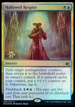 Hallowed Respite [Innistrad: Midnight Hunt Prerelease Promos] - Magic: The Gathering - Card Brawlers | Quebec | Canada |