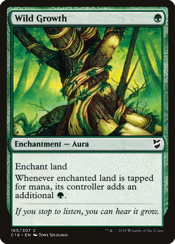 Wild Growth [Commander 2018] - Magic: The Gathering - Card Brawlers | Quebec | Canada |