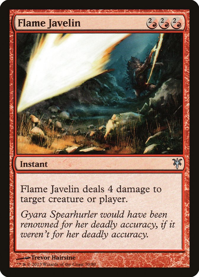 Flame Javelin [Duel Decks: Sorin vs. Tibalt] - Magic: The Gathering - Card Brawlers | Quebec | Canada |