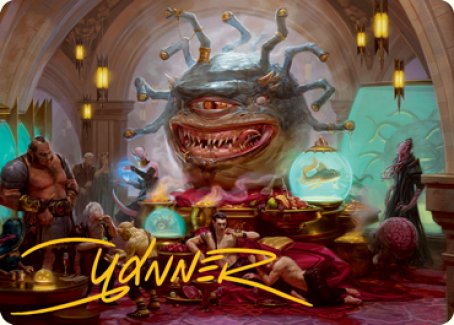Xanathar, Guild Kingpin Art Card (Gold-Stamped Signature) [Dungeons & Dragons: Adventures in the Forgotten Realms Art Series] - Magic: The Gathering - Card Brawlers | Quebec | Canada |