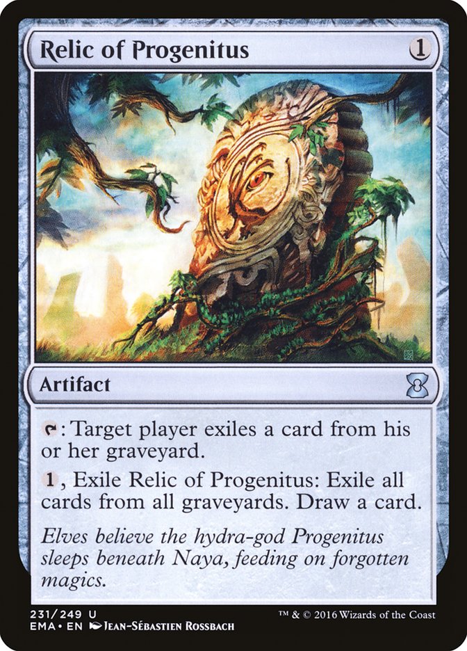 Relic of Progenitus [Eternal Masters] - Magic: The Gathering - Card Brawlers | Quebec | Canada |