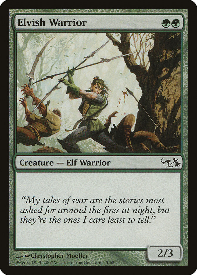 Elvish Warrior [Duel Decks: Elves vs. Goblins] - Magic: The Gathering - Card Brawlers | Quebec | Canada |