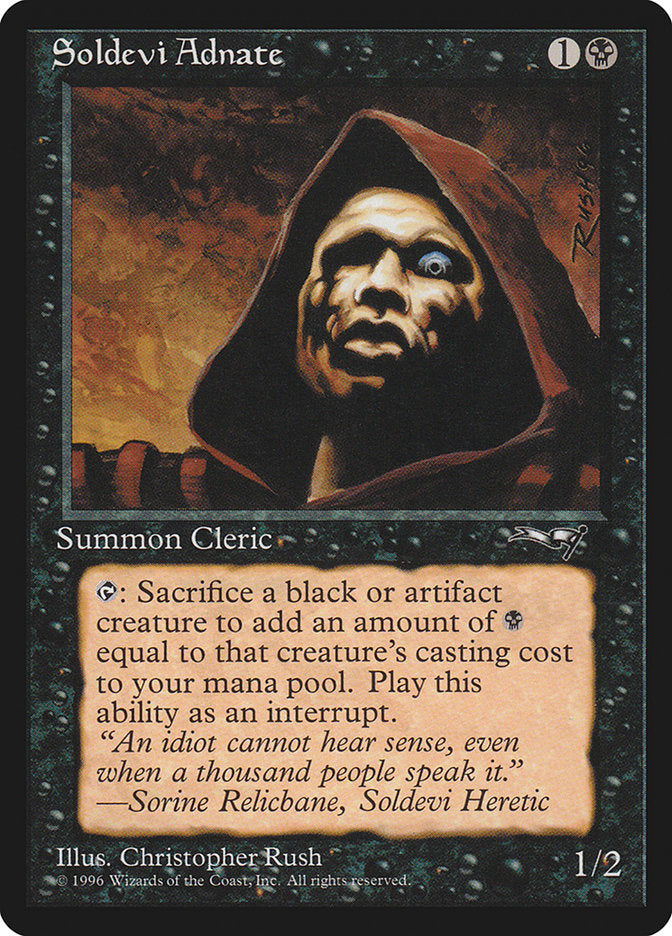 Soldevi Adnate (One Eye) [Alliances] - Magic: The Gathering - Card Brawlers | Quebec | Canada |