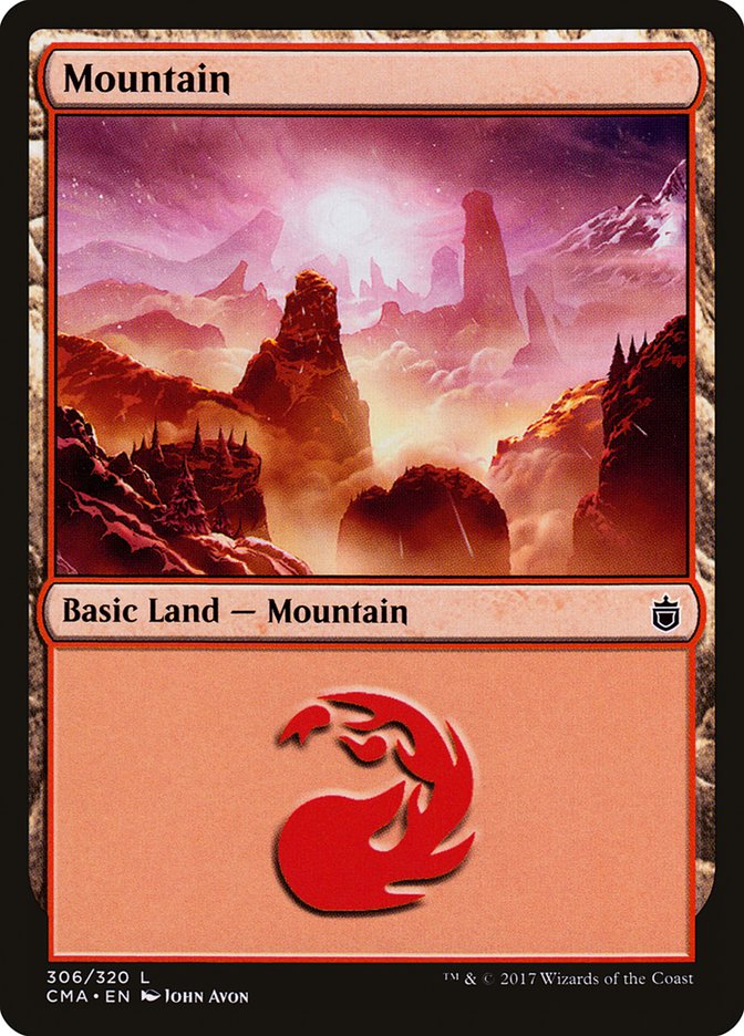 Mountain (306) [Commander Anthology] - Magic: The Gathering - Card Brawlers | Quebec | Canada |