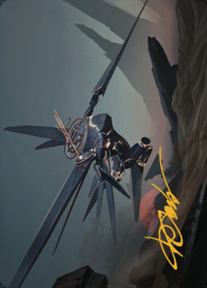 Steel Seraph Art Card (Gold-Stamped Signature) [The Brothers' War Art Series] - Magic: The Gathering - Card Brawlers | Quebec | Canada |