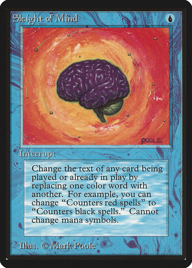 Sleight of Mind [Beta Edition] - Magic: The Gathering - Card Brawlers | Quebec | Canada |