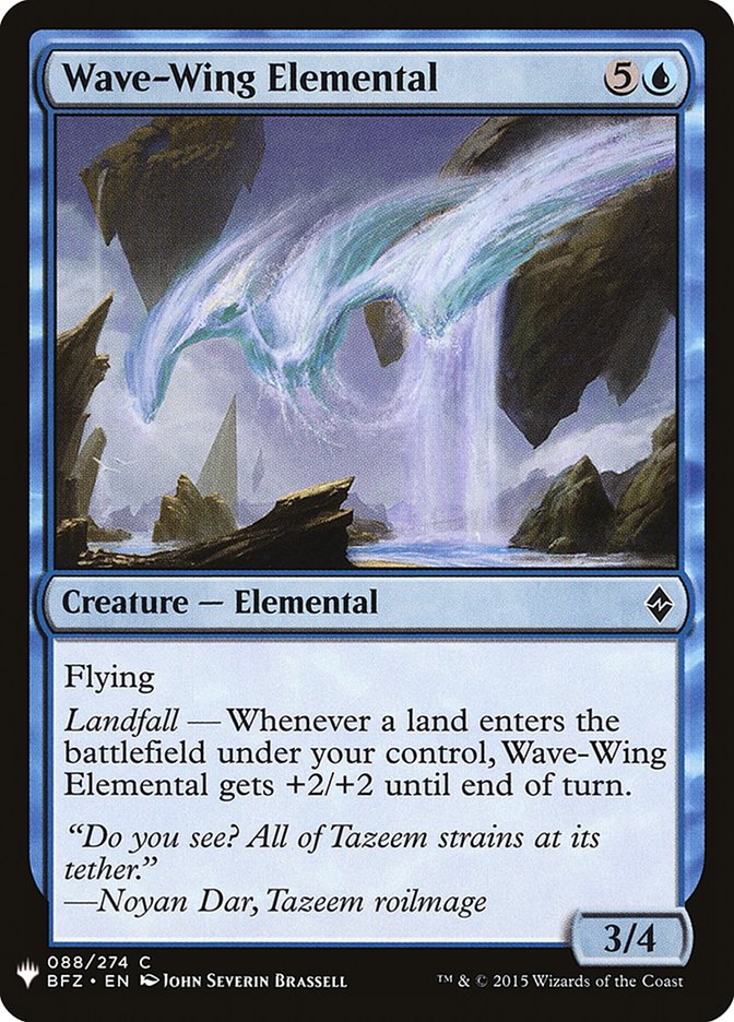 Wave-Wing Elemental [Mystery Booster] - Magic: The Gathering - Card Brawlers | Quebec | Canada |