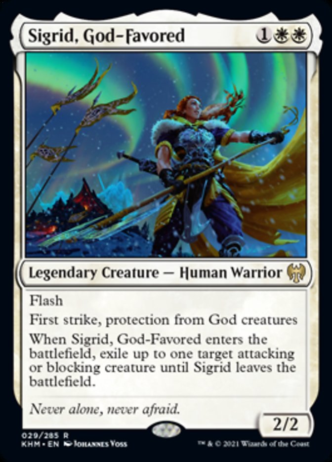 Sigrid, God-Favored [Kaldheim] - Magic: The Gathering - Card Brawlers | Quebec | Canada |