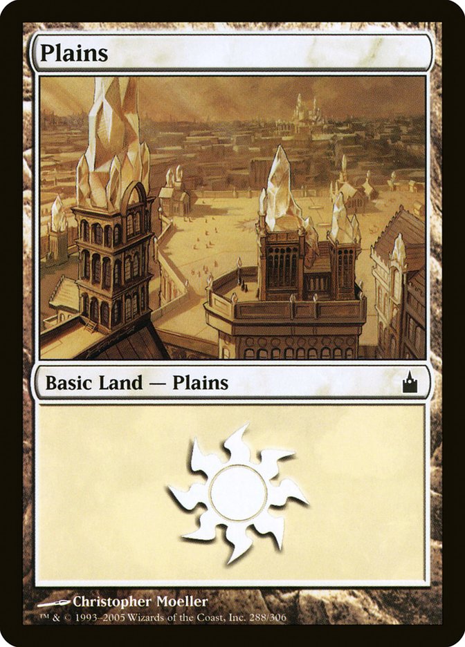 Plains (288) [Ravnica: City of Guilds] - Magic: The Gathering - Card Brawlers | Quebec | Canada |