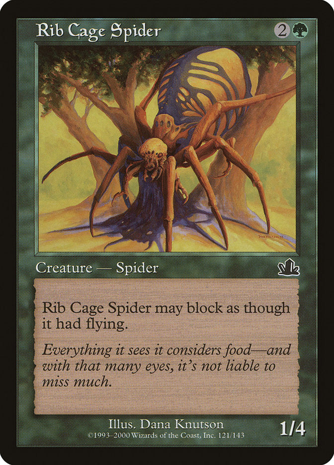 Rib Cage Spider [Prophecy] - Magic: The Gathering - Card Brawlers | Quebec | Canada |