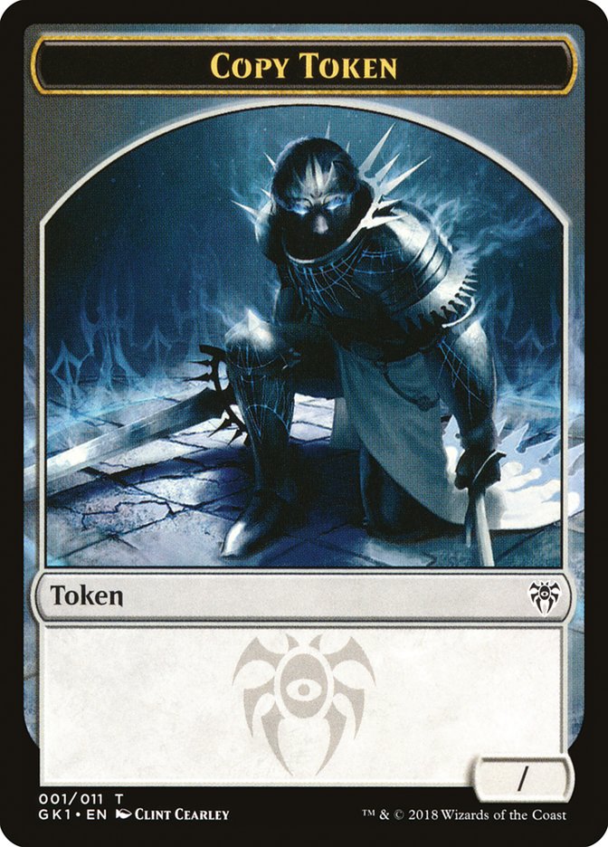 Copy // Horror Double-Sided Token [Guilds of Ravnica Guild Kit Tokens] - Magic: The Gathering - Card Brawlers | Quebec | Canada |