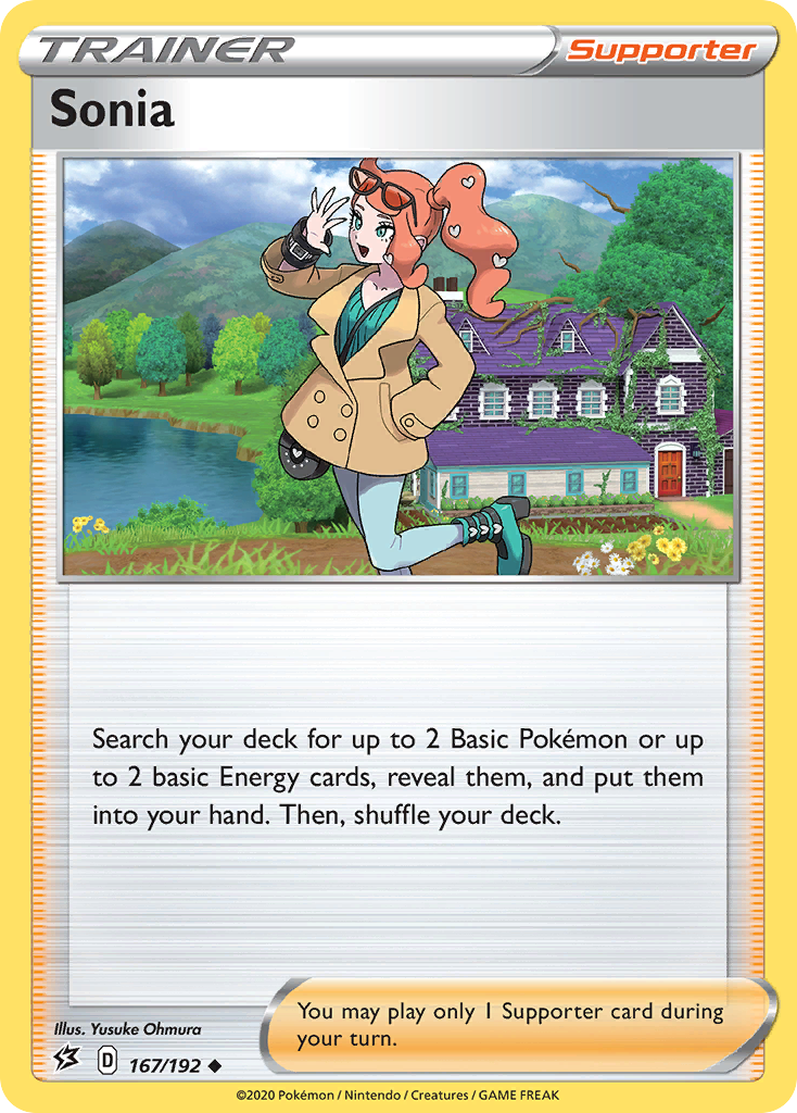 Sonia (167/192) [Sword & Shield: Rebel Clash] - Pokémon - Card Brawlers | Quebec | Canada |