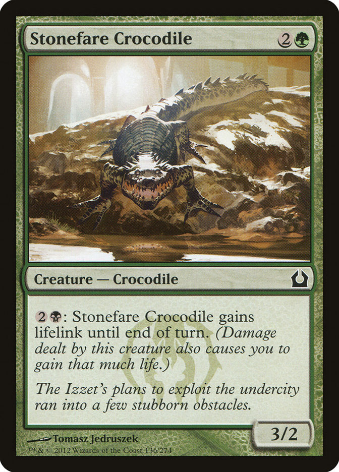 Stonefare Crocodile [Return to Ravnica] - Magic: The Gathering - Card Brawlers | Quebec | Canada |
