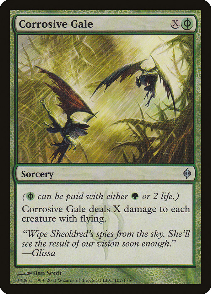 Corrosive Gale [New Phyrexia] - Magic: The Gathering - Card Brawlers | Quebec | Canada |