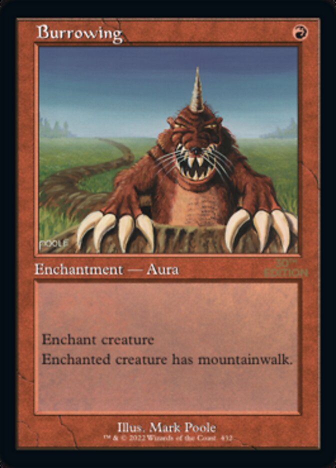 Burrowing (Retro) [30th Anniversary Edition] - Magic: The Gathering - Card Brawlers | Quebec | Canada |