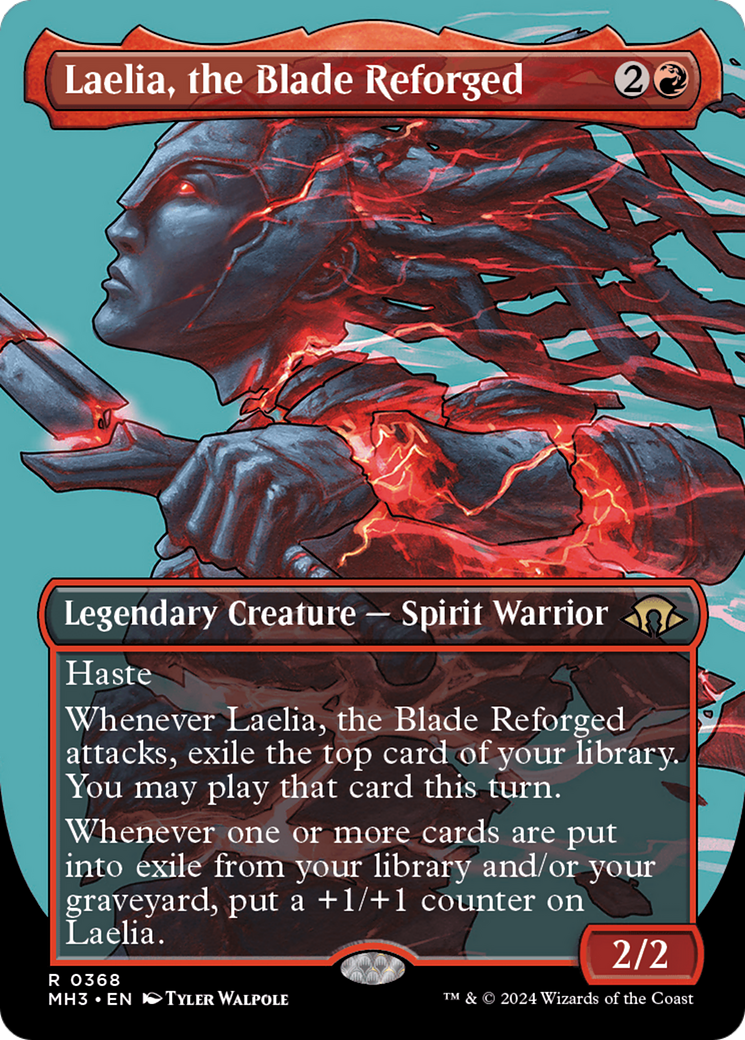 Laelia, the Blade Reforged (Borderless) [Modern Horizons 3] - Magic: The Gathering - Card Brawlers | Quebec | Canada |