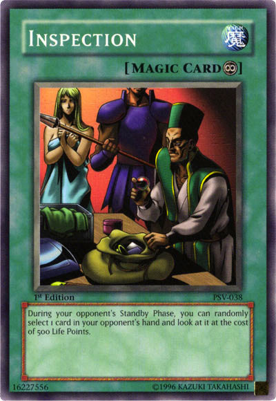 Inspection [PSV-038] Common - Yu-Gi-Oh! - Card Brawlers | Quebec | Canada |