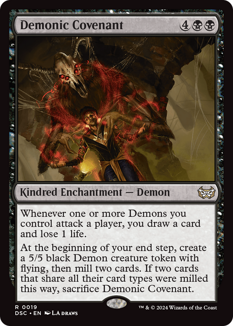 Demonic Covenant [Duskmourn: House of Horror Commander] - Magic: The Gathering - Card Brawlers | Quebec | Canada |