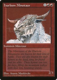 Hurloon Minotaur (Oversized) [Oversize Cards] - Magic: The Gathering - Card Brawlers | Quebec | Canada |