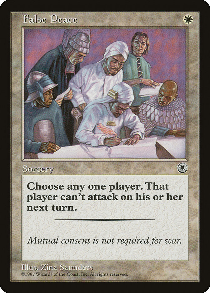 False Peace [Portal] - Magic: The Gathering - Card Brawlers | Quebec | Canada |
