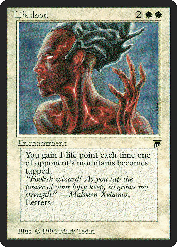 Lifeblood [Legends] - Magic: The Gathering - Card Brawlers | Quebec | Canada |