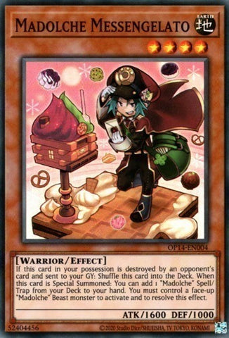 Madolche Messengelato [OP14-EN004] Super Rare - Yu-Gi-Oh! - Card Brawlers | Quebec | Canada |