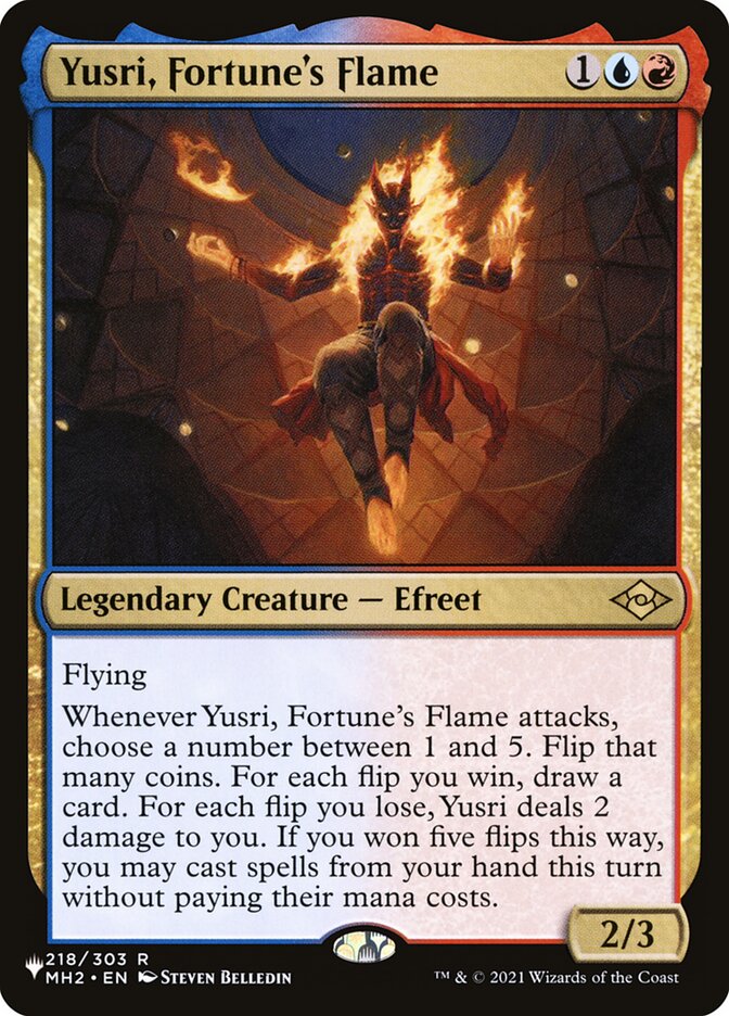 Yusri, Fortune's Flame [Secret Lair: Heads I Win, Tails You Lose] - Magic: The Gathering - Card Brawlers | Quebec | Canada |