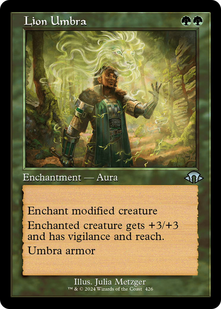 Lion Umbra (Retro Frame) [Modern Horizons 3] - Magic: The Gathering - Card Brawlers | Quebec | Canada |