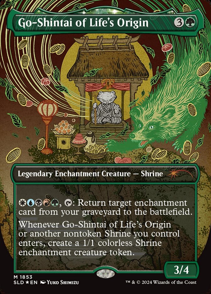 Go-Shintai of Life's Origin (Display Commander) - Thick Stock [Secret Lair Drop Series] - Magic: The Gathering - Card Brawlers | Quebec | Canada |