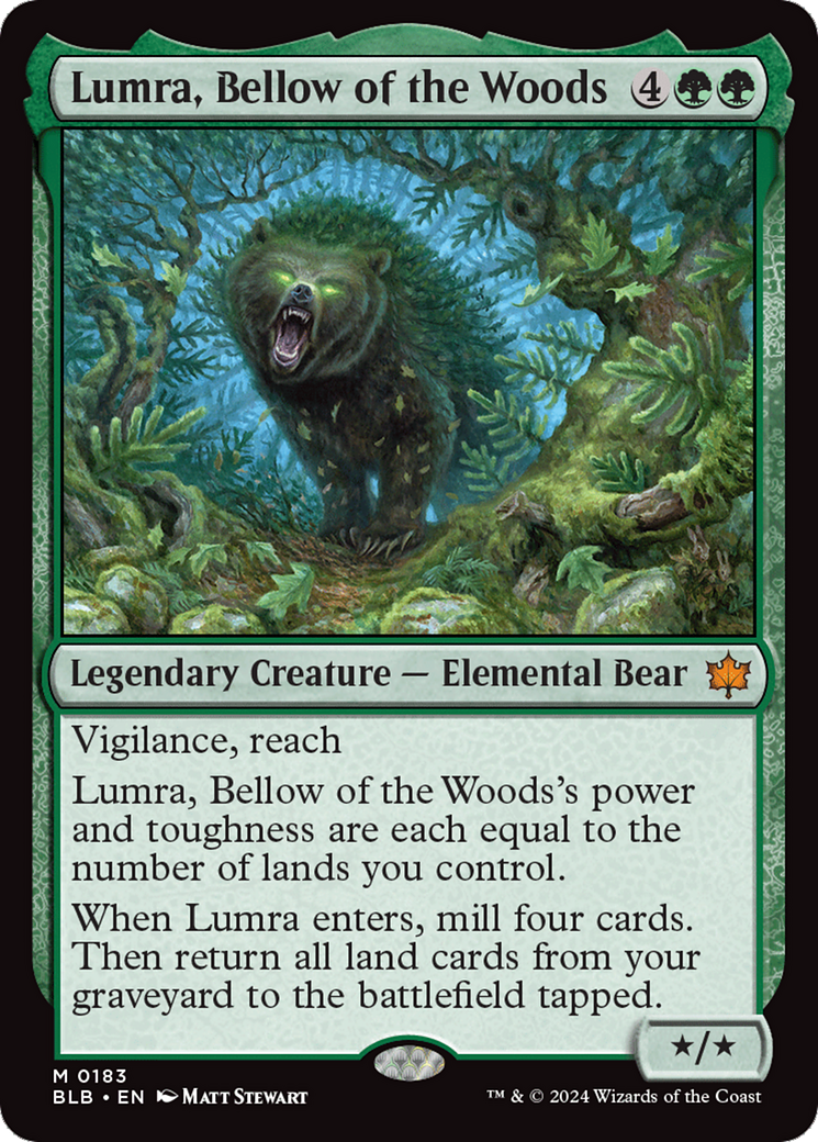 Lumra, Bellow of the Woods [Bloomburrow] - Magic: The Gathering - Card Brawlers | Quebec | Canada |