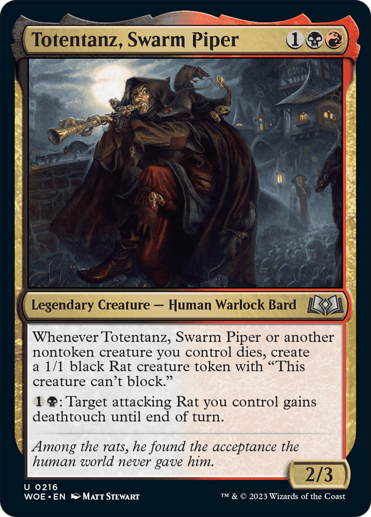 Totentanz, Swarm Piper [Wilds of Eldraine] - Magic: The Gathering - Card Brawlers | Quebec | Canada |