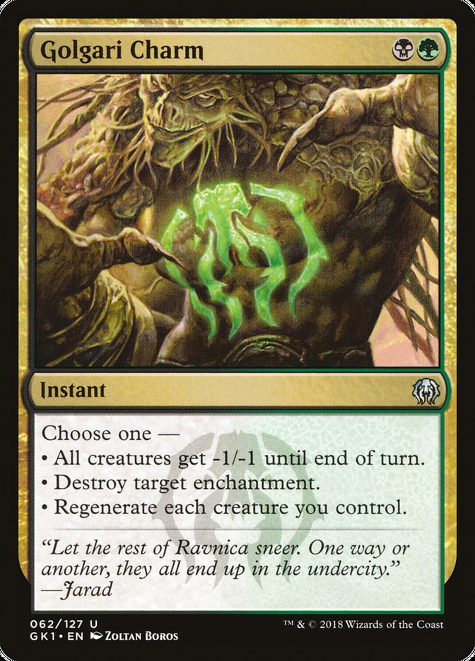 Golgari Charm [Guilds of Ravnica Guild Kit] - Magic: The Gathering - Card Brawlers | Quebec | Canada |