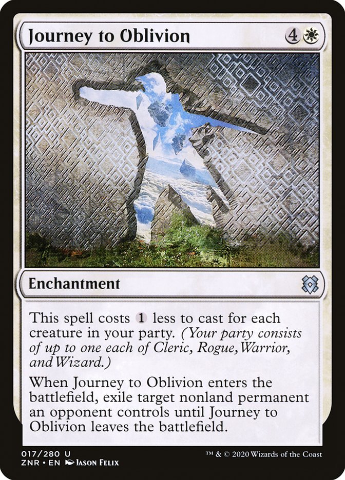 Journey to Oblivion [Zendikar Rising] - Magic: The Gathering - Card Brawlers | Quebec | Canada |