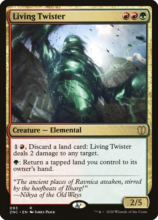 Living Twister [Zendikar Rising Commander] - Magic: The Gathering - Card Brawlers | Quebec | Canada |