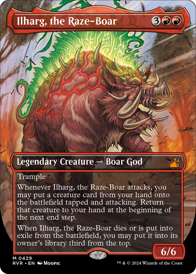 Ilharg, the Raze-Boar (Anime Borderless) [Ravnica Remastered] - Magic: The Gathering - Card Brawlers | Quebec | Canada |