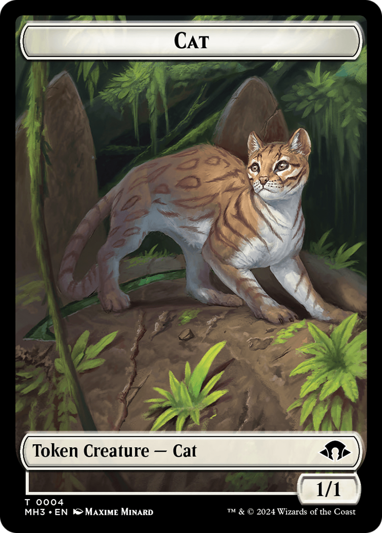 Phyrexian Germ // Cat Double-Sided Token [Modern Horizons 3 Tokens] - Magic: The Gathering - Card Brawlers | Quebec | Canada |