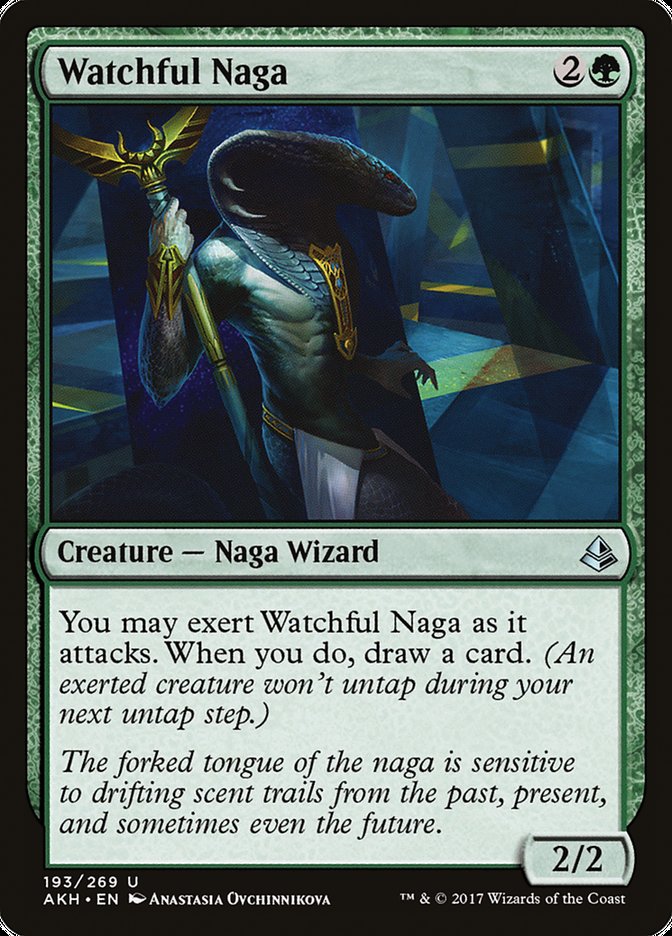 Watchful Naga [Amonkhet] - Magic: The Gathering - Card Brawlers | Quebec | Canada |
