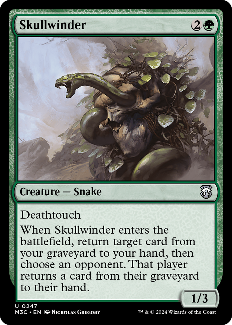Skullwinder (Ripple Foil) [Modern Horizons 3 Commander] - Magic: The Gathering - Card Brawlers | Quebec | Canada |