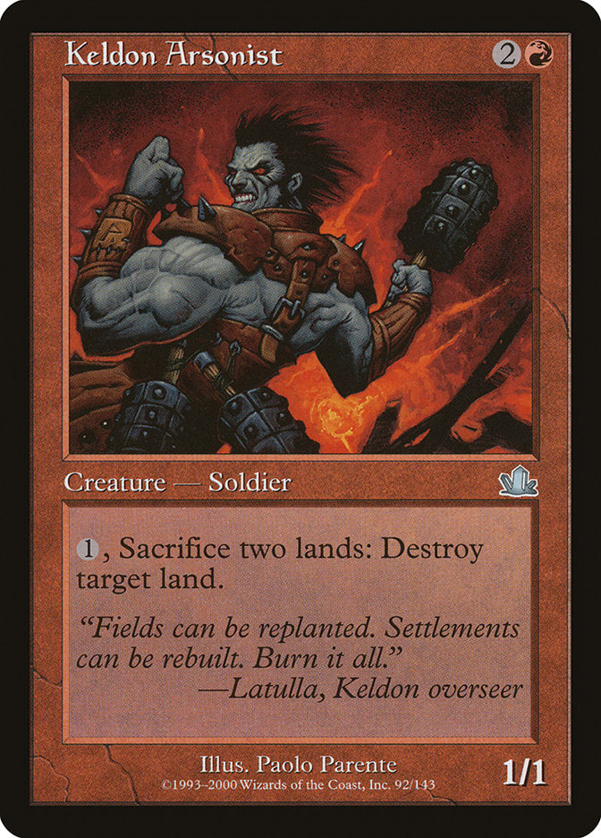 Keldon Arsonist [Prophecy] - Magic: The Gathering - Card Brawlers | Quebec | Canada |