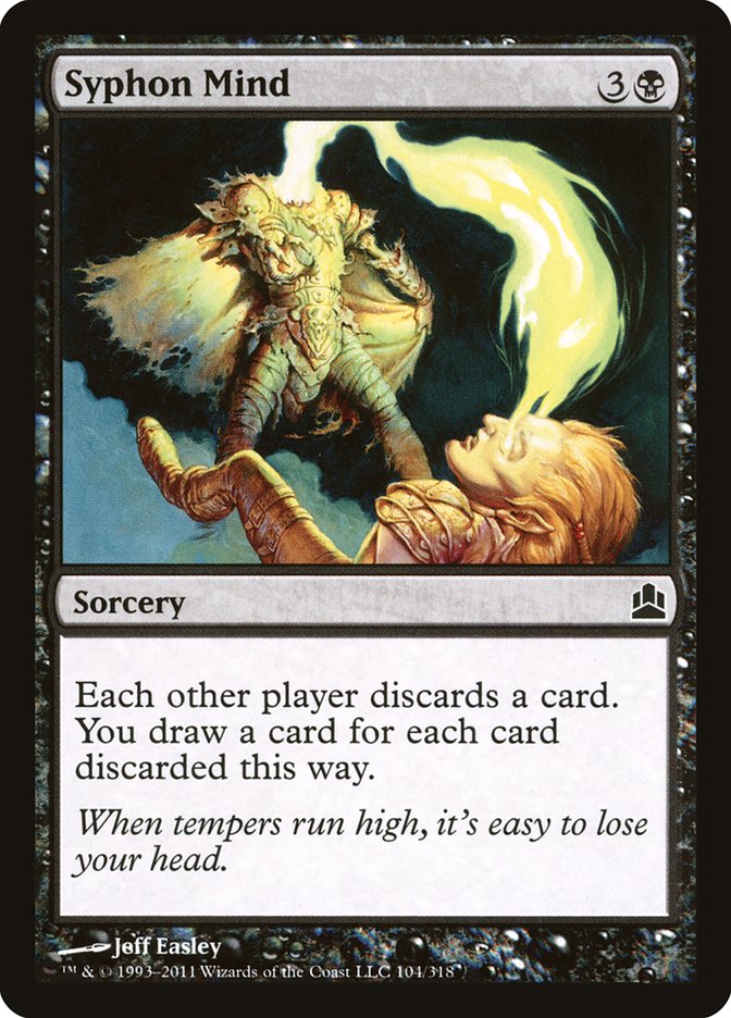 Syphon Mind [Commander 2011] - Magic: The Gathering - Card Brawlers | Quebec | Canada |