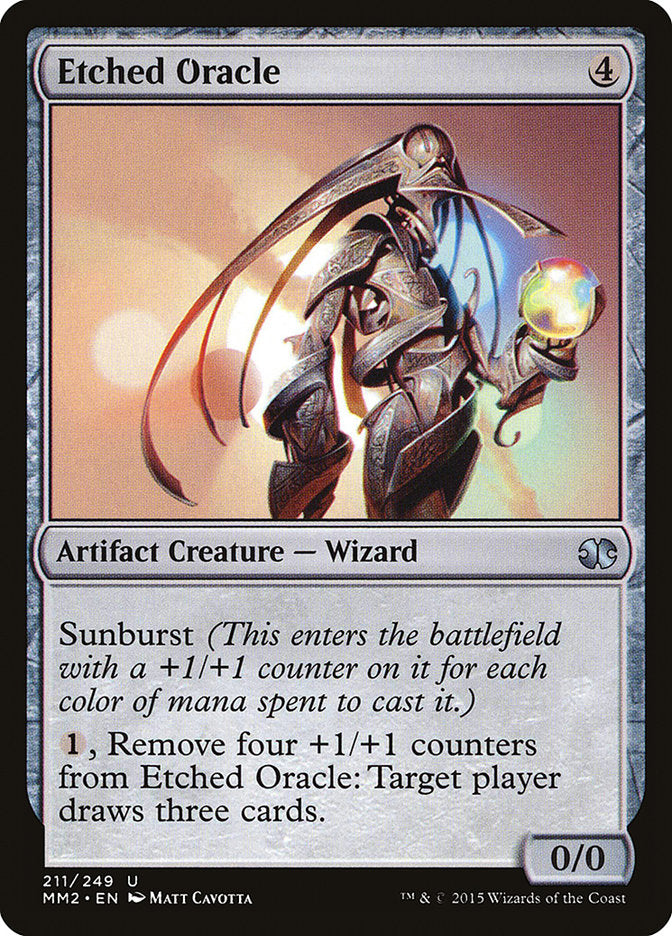 Etched Oracle [Modern Masters 2015] - Magic: The Gathering - Card Brawlers | Quebec | Canada |
