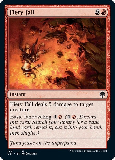 Fiery Fall [Commander 2021] - Magic: The Gathering - Card Brawlers | Quebec | Canada |