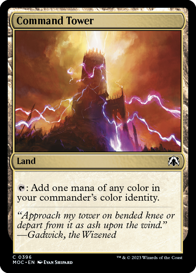 Command Tower [March of the Machine Commander] - Magic: The Gathering - Card Brawlers | Quebec | Canada |