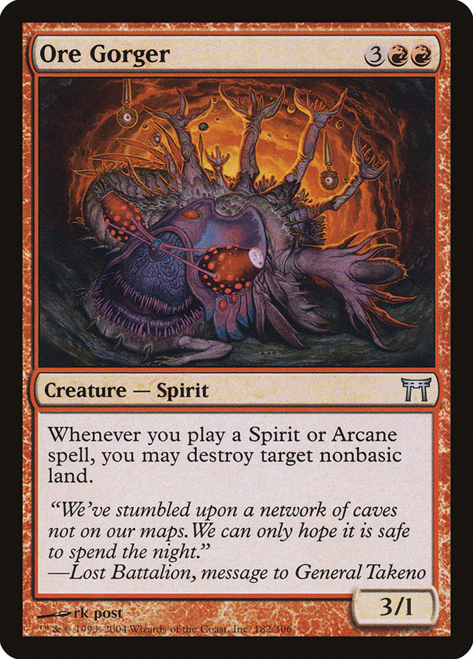 Ore Gorger [Champions of Kamigawa] - Magic: The Gathering - Card Brawlers | Quebec | Canada |