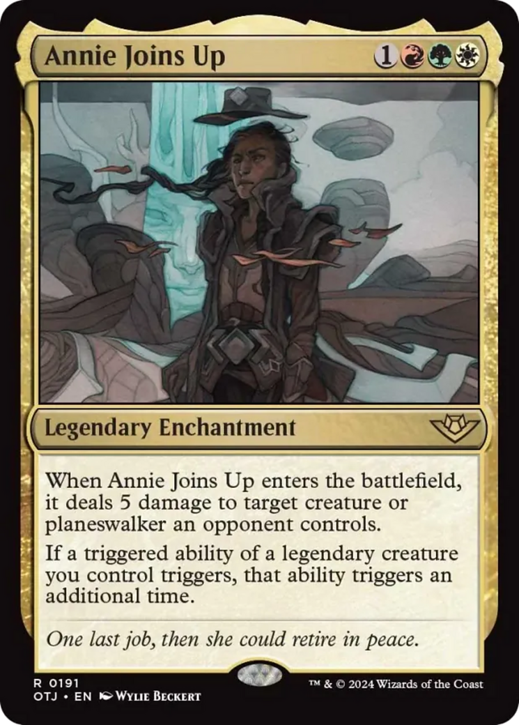 Annie Joins Up [Outlaws of Thunder Junction] - Magic: The Gathering - Card Brawlers | Quebec | Canada |